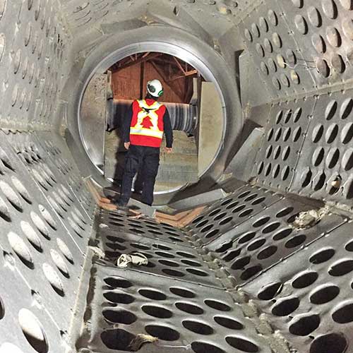 Rolled Pipes Screens