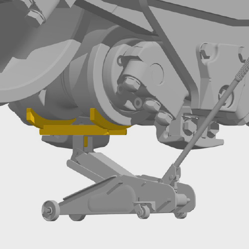 Dozer Undercarriage Stands