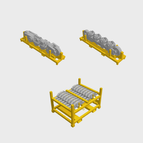 Dozer Undercarriage Stands