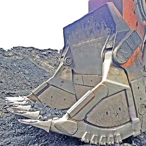 Hydraulic Excavator Heel Shrouds