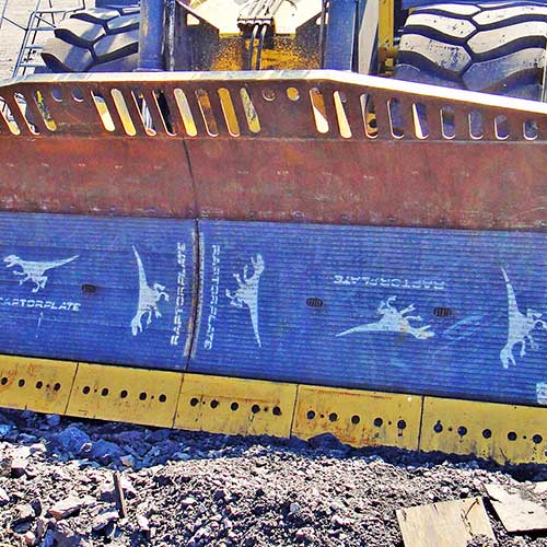 Raptor High Chrome Carbide Dozer Blade CCO