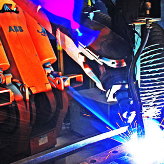 Tungsten Carbide Overlay Robotic Overlay