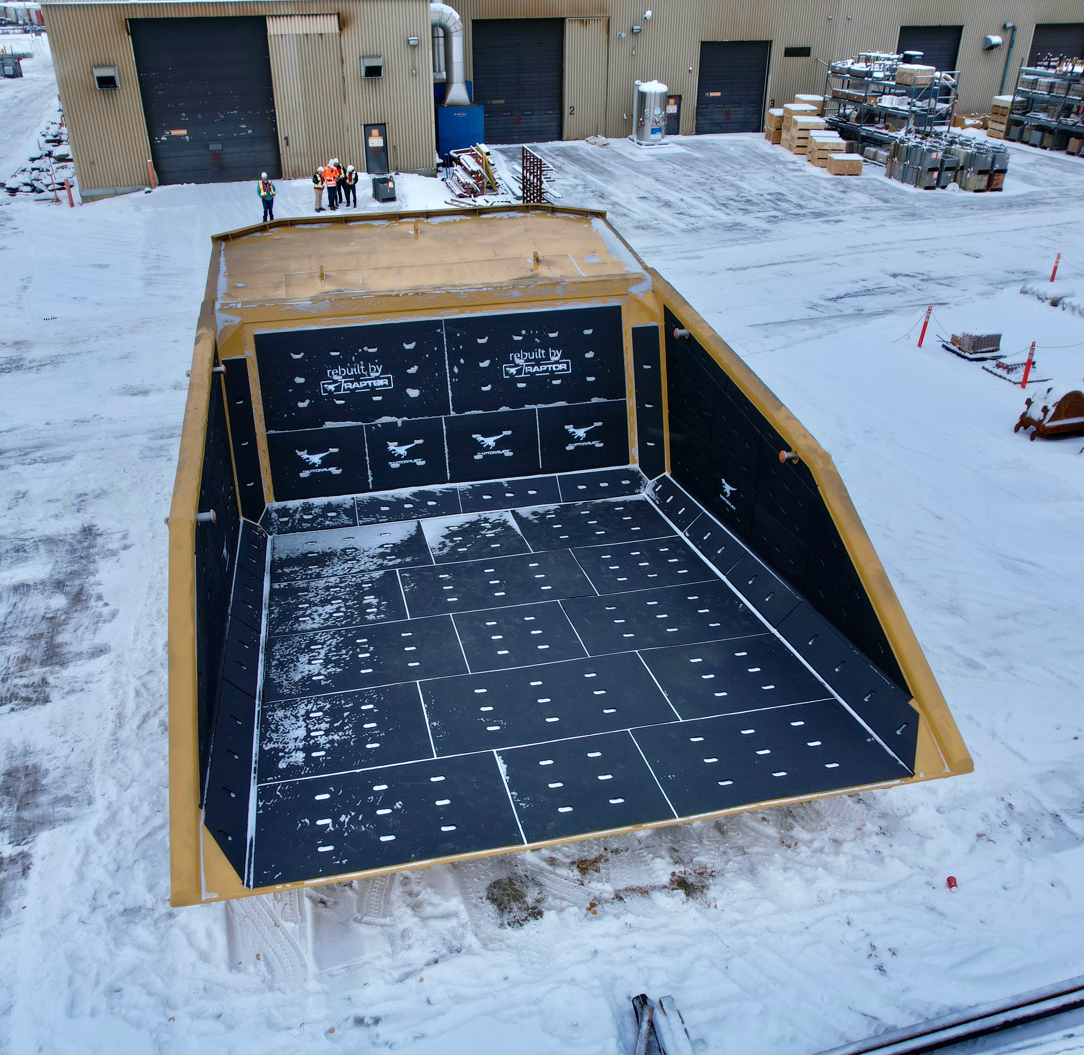 RaptorPlate&reg; Chromium Carbide Overlay Truck Liners