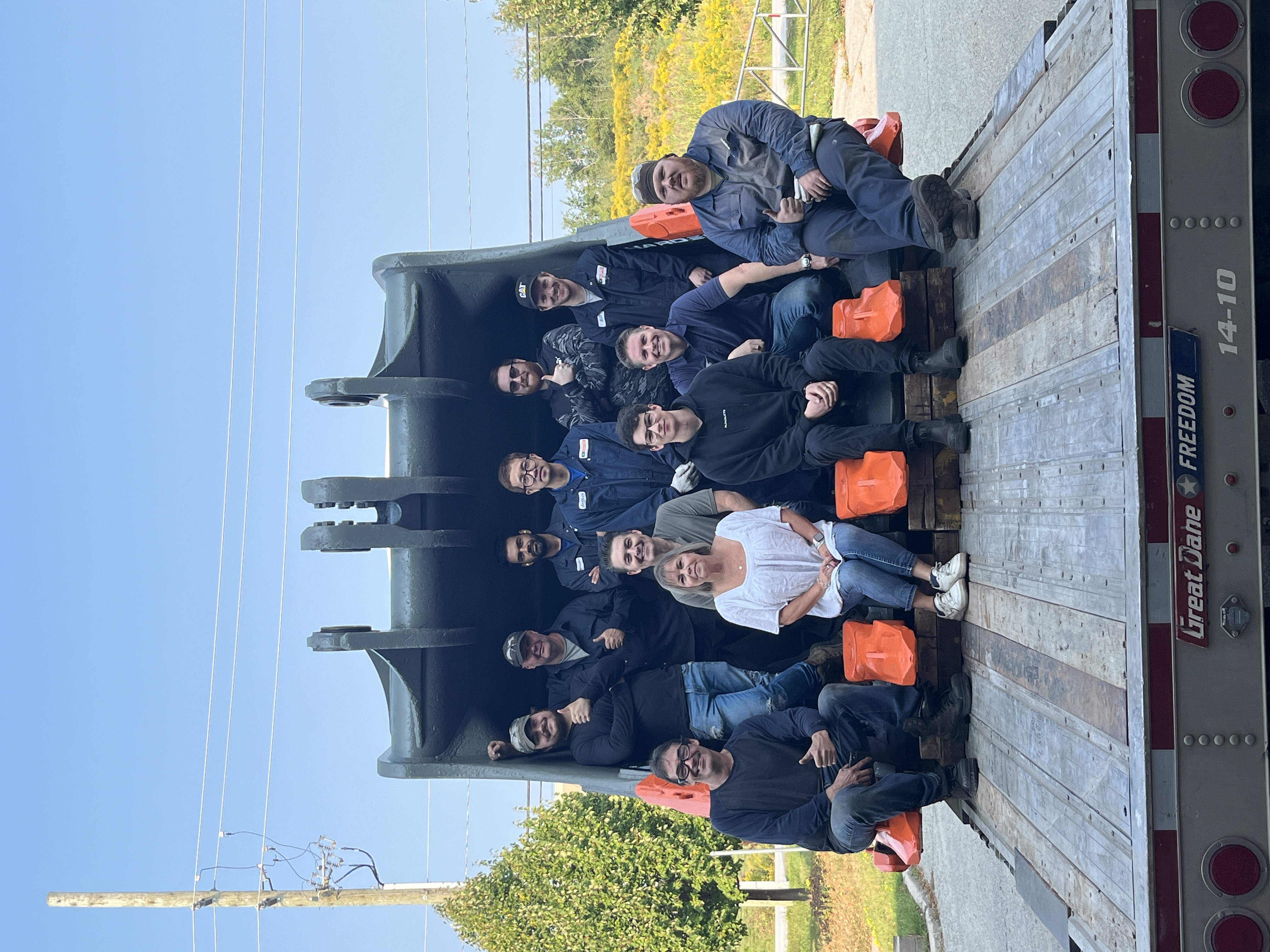 Komatsu PC 2000 Bucket Rebuild Project