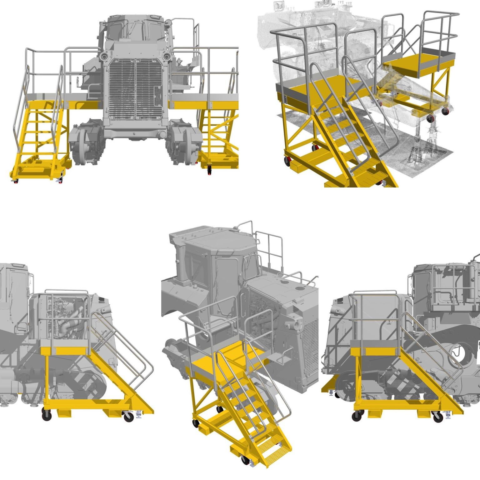 <p>D10 Engine Bay Platforms</p>