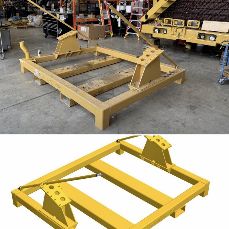 <p>Off-Highway Truck RAD Radiator Stands for the LARGEST trucks in the world</p>