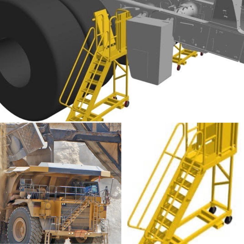 <p>793 Off Highway Truck Hoist Cylinder Stand</p>