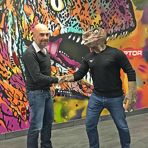 CMO Shaking Hands Greetings